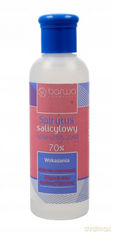 BARWA Spirytus salicylowy kosmetyczny 70% 100ml