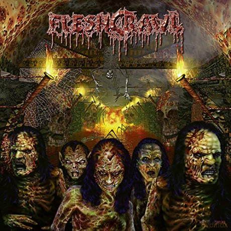 Fleshcrawl: As Blood Rains From The Sky [Winyl]