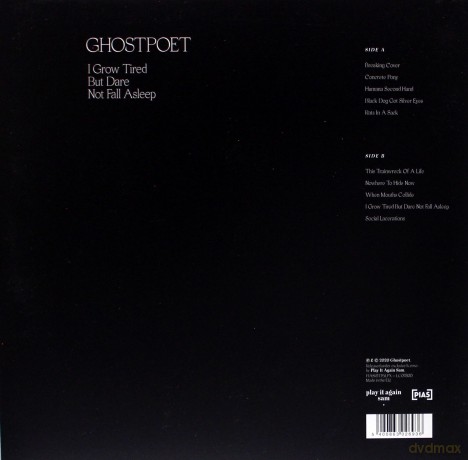 Ghostpoet: I Grow Tired But Dare Not Fall Asleep [Winyl]
