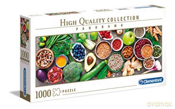 CLEMENTONI 1000 el. panorama HQ Healthy Veggie [PUZZLE]
