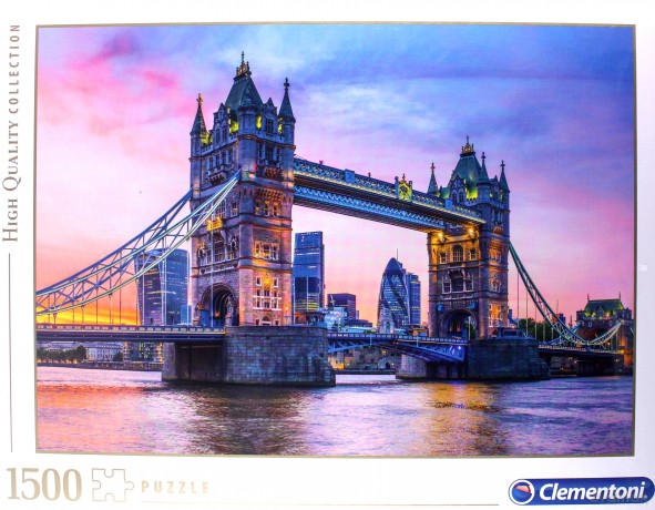 CLEMENTONI 1500 el. Tower Bridge [PUZZLE]