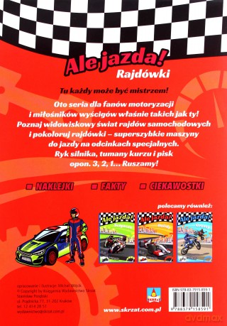 Ale jazda! Rajdówki - Michał Wójcik [KSIĄŻKA]