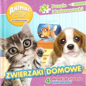 Animal Club. Puzzle i kolorowanki [KSIĄŻKA]