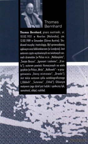 Beton - Thomas Bernhard [KSIĄŻKA]