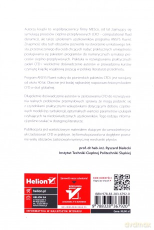 CFD dla inżynierów Praktyczne ćwiczenia na przykładzie systemu ANSYS Fluent - Mateusz Pawłucki, Maciej Kryś [KSIĄŻKA]