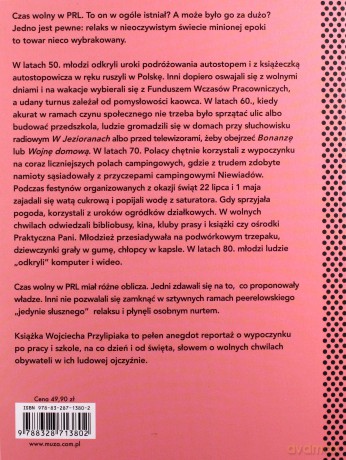 Czas wolny w PRL - Wojciech Przylipiak [KSIĄŻKA]