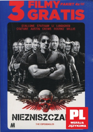 Niezniszczalni (The Expendables) + 3 FILMY GRATIS [BOX] [4DVD]