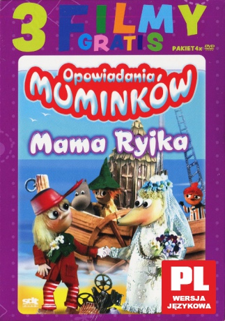 Muminki: Mama Ryjka + 3 FILMY GRATIS [BOX] [4DVD]