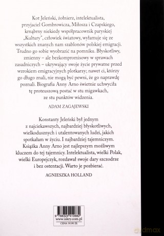 Kot. Opowieść o konstantym A. Jeleńskim - Anna Arno [KSIĄŻKA]
