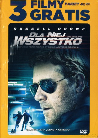 Dla niej wszystko (2010) + 3 FILMY GRATIS [BOX] [4DVD]