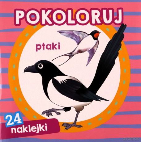 Pokoloruj ptaki [KSIĄŻKA]