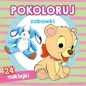 Pokoloruj zabawki [KSIĄŻKA]