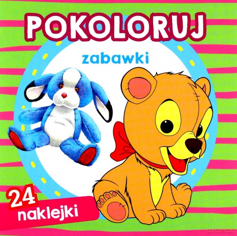Pokoloruj zabawki [KSIĄŻKA]