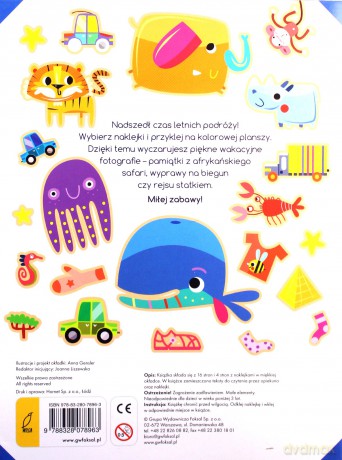 Ponad 100 naklejek. Kolorowe podróże [KSIĄŻKA]