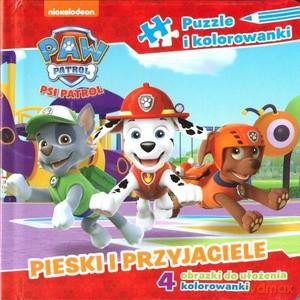 Psi Patrol. Puzzle i kolorowanki [KSIĄŻKA]