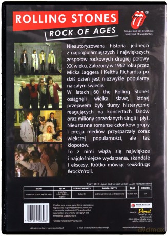 Rolling Stones. The Rock of Age (Nieutoryzowana historia) [DVD]