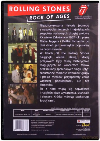 Rolling Stones. The Rock of Age (Nieutoryzowana historia) [DVD]