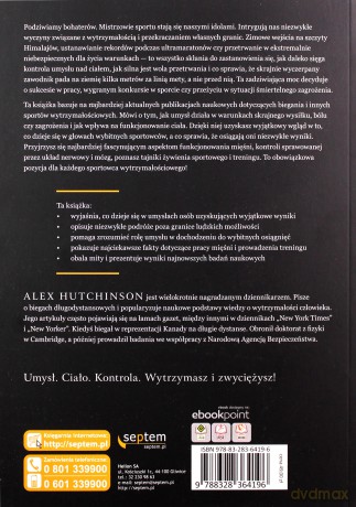 Wytrzymałość Elastyczne granice ludzkich możliwości - Alex Hutchinson [KSIĄŻKA]