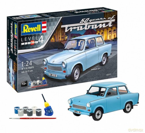 Model plastikowy 60 lat Trabanta