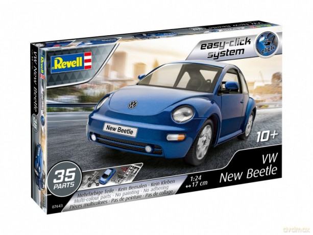Model plastikowy VW New Beetle 1/24