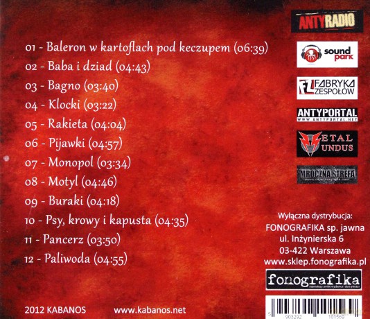 Kabanos: Kiełbie We Łbie [CD]