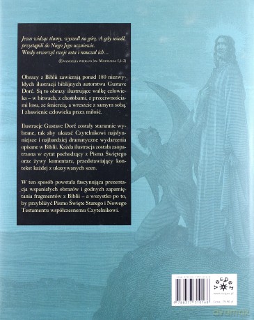 Obrazy z Biblii z klasycznymi ilustracjami Gustawa Dore [KSIĄŻKA]