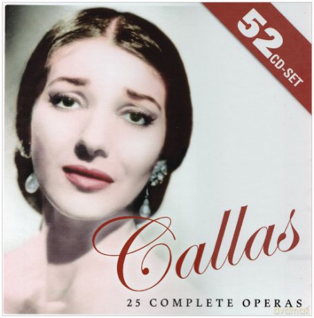 Maria Callas: 25 Complete Operas [52CD]