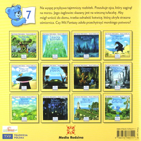 Miś Fantazy 7 Szkarłatna Perła - Ewa Karwan-Jastrzębska [KSIĄŻKA]