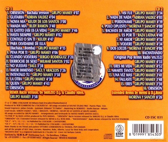 Bachata Doc Collection [2CD]