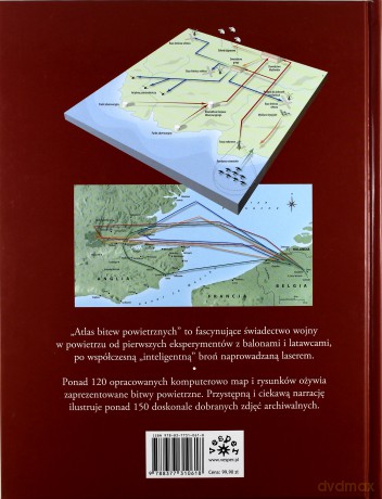 Atlas bitew powietrznych - Alexander Swanston, Malcolm Swanston [KSIĄŻKA]