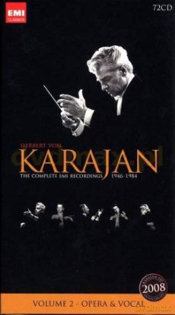 Herbert Von Karajan: Complete Emi Recordings Vol.2, Opera & Vocal [72CD]