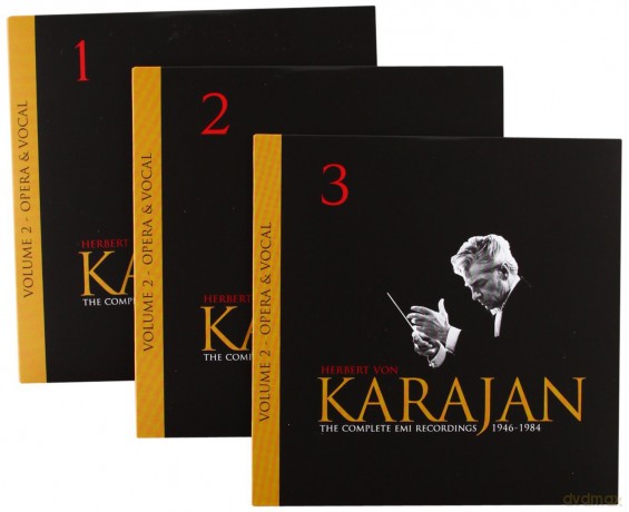 Herbert Von Karajan: Complete Emi Recordings Vol.2, Opera & Vocal [72CD]