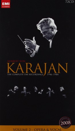 Herbert Von Karajan: Complete Emi Recordings Vol.2, Opera & Vocal [72CD]
