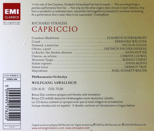 Wolfgang Sawallisch: Capriccio [3CD]