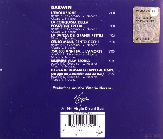 Banco Del Mutuo Soccorso: Darwin [CD]