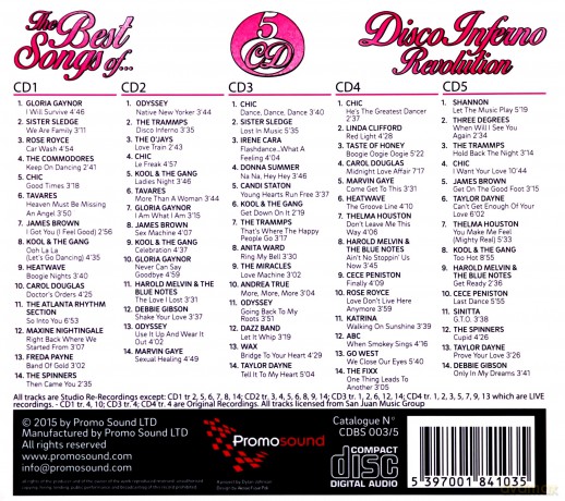 Disco Inferno Revolution [5CD]