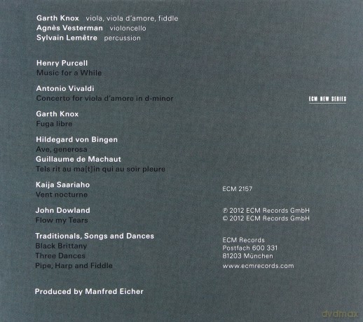 Garth Knox: Saltarello [CD]