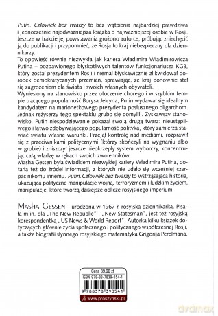 Putin. Człowiek bez twarzy - Masha Gessen [KSIĄŻKA]