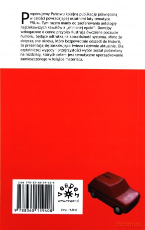 Dowcipy PRL-u antologia - Anna Januszkiewicz, Ewa Rychlewska [KSIĄŻKA] 