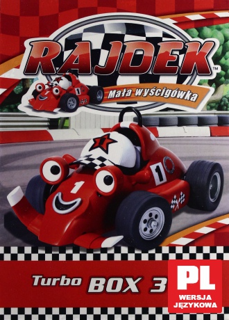 Rajdek mała wyścigówka BOX [3DVD]