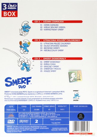 Smerfy Kolekcja 2 [BOX] [3DVD]