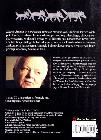 Księga Dżungli - Rudyard Kipling [AUDIOBOOK] [CD-MP3]