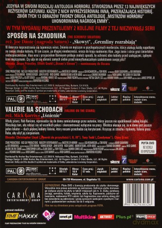 Mistrzowie horroru: Sposób na szkodnika / Valerie na schodach [DVD]