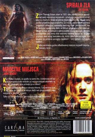 Horror DVD: Spirala zła / Mroczne miejsca [DVD]