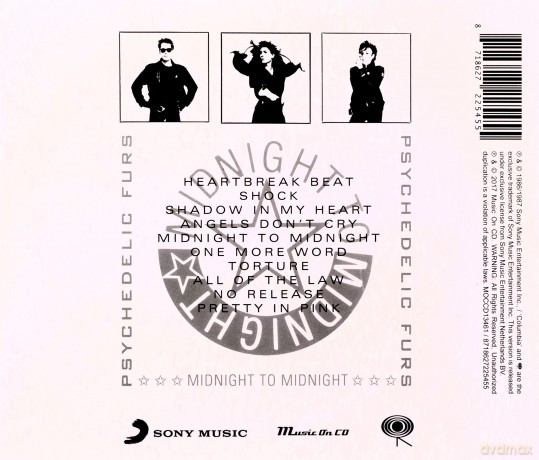 Psychedelic Furs: Midnight To Midnight [CD]