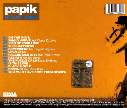 Papik: Music Inside [CD]