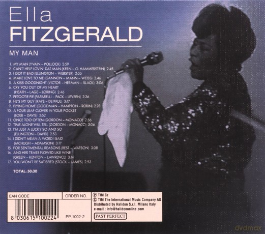 Ella Fitzgerald: My Man [CD]