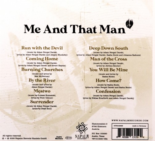 Me And That Man: New Man, New Songs, Same Shit Vol. 1 (Mediabook) [CD]