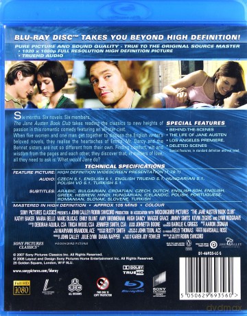 Rozważni i romantyczni - Klub miłośników Jane Austen [Blu-Ray]