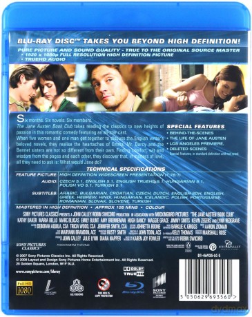 Rozważni i romantyczni - Klub miłośników Jane Austen [Blu-Ray]